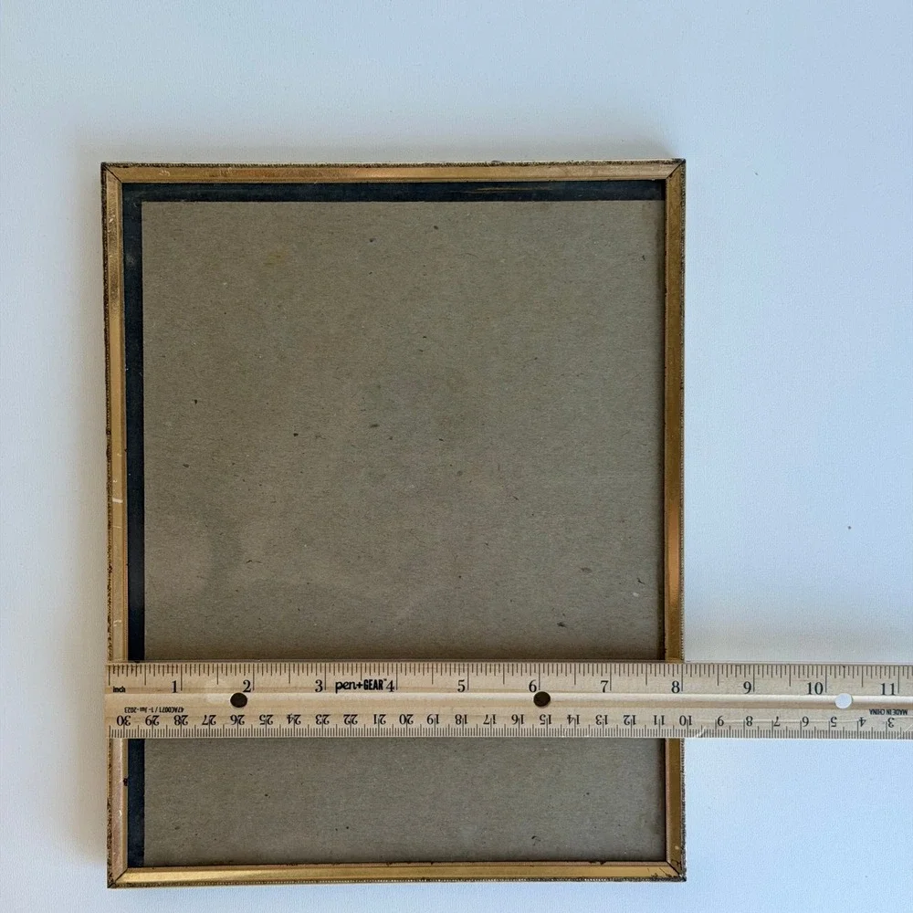 Vintage Picture Frame‎ Unisex 8x10 Gold Traditional Ornate Metal Edge